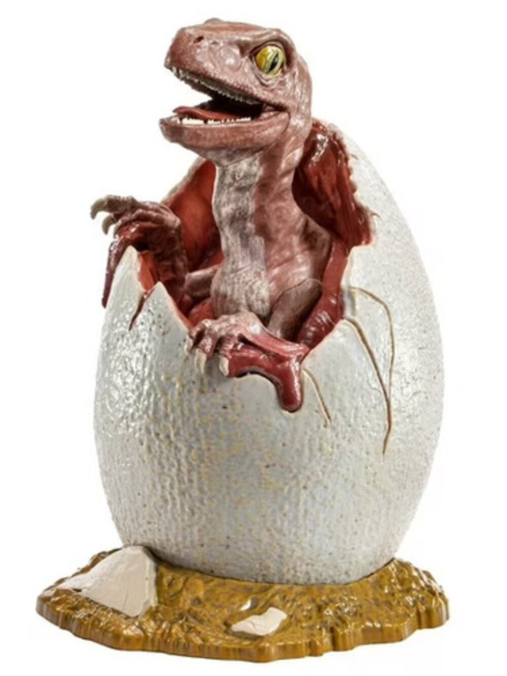 Jurassic Park 30th Anniversary “Life Finds a Way” BABY VELOCIRAPTOR IN EGG